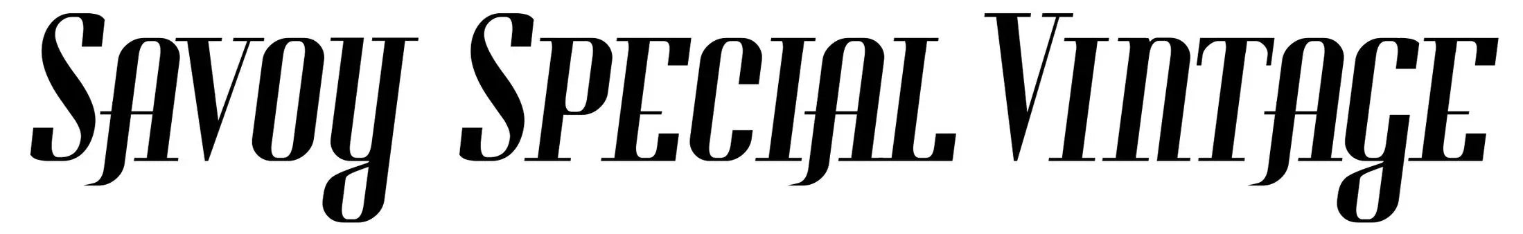 Savoy Special Vintage